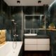 Baño con suelo vinílico Discesur