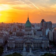 Atardecer en Buenos Aires Argentina