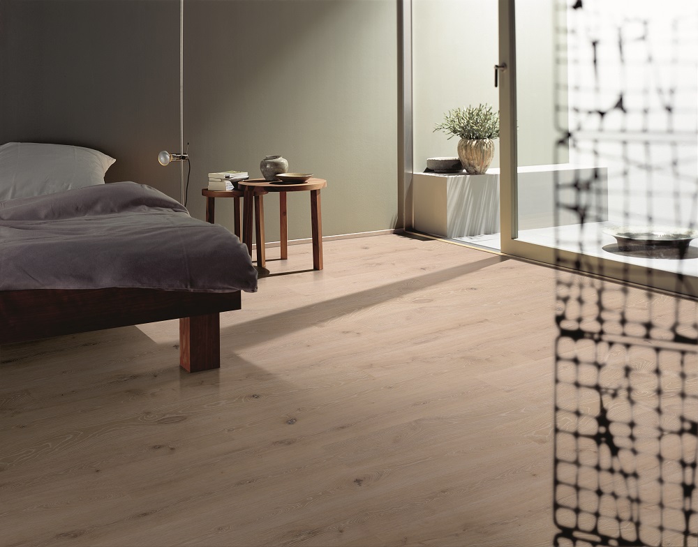 Suelos de parquet de Parador en una habitación