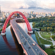 Zhivopisny Bridge en Moscu