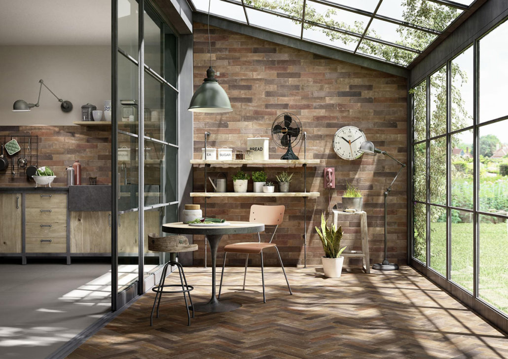 Revestimiento imitación ladrillo de Marazzi