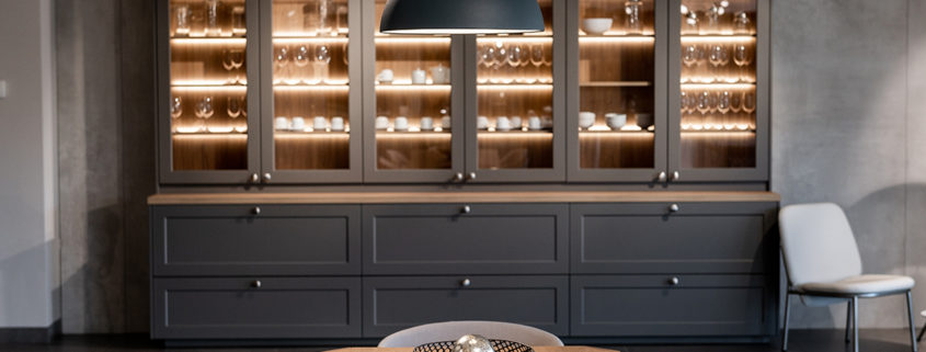 la nueva zona de cocinas Santos en nuestro showroom de Alcobendas