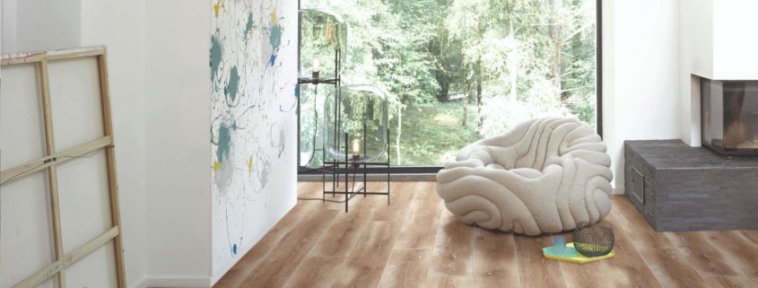 Suelo laminado de Parador.