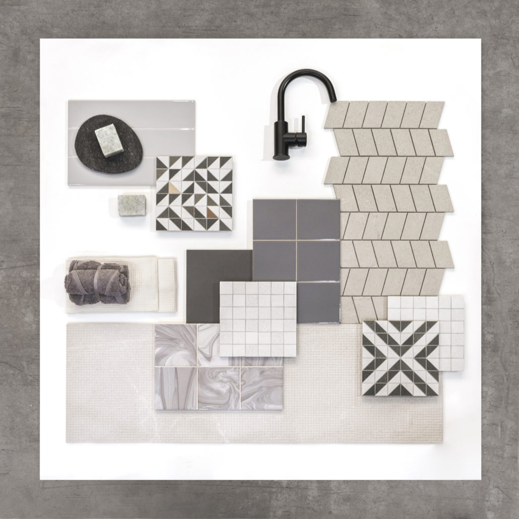 Diseño de moodboard de Vives.