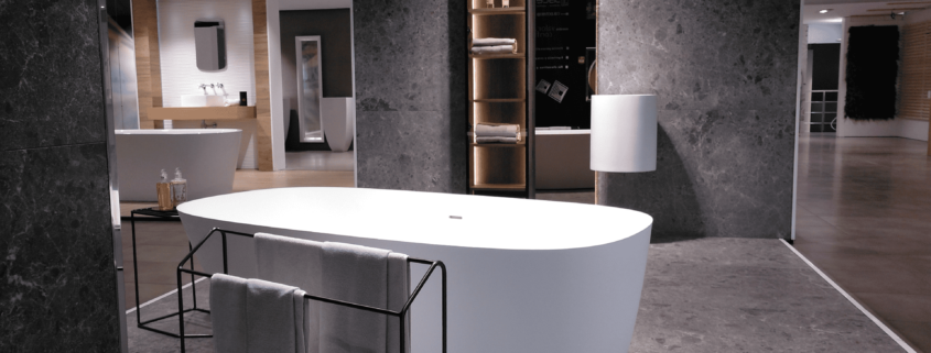 Diseño del Showroom de Pinto de Discesur.